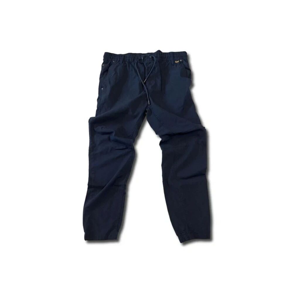 Projek Raw Navy Blue Joggers - Men’s Size Medium - Slim Fit Cargo Style